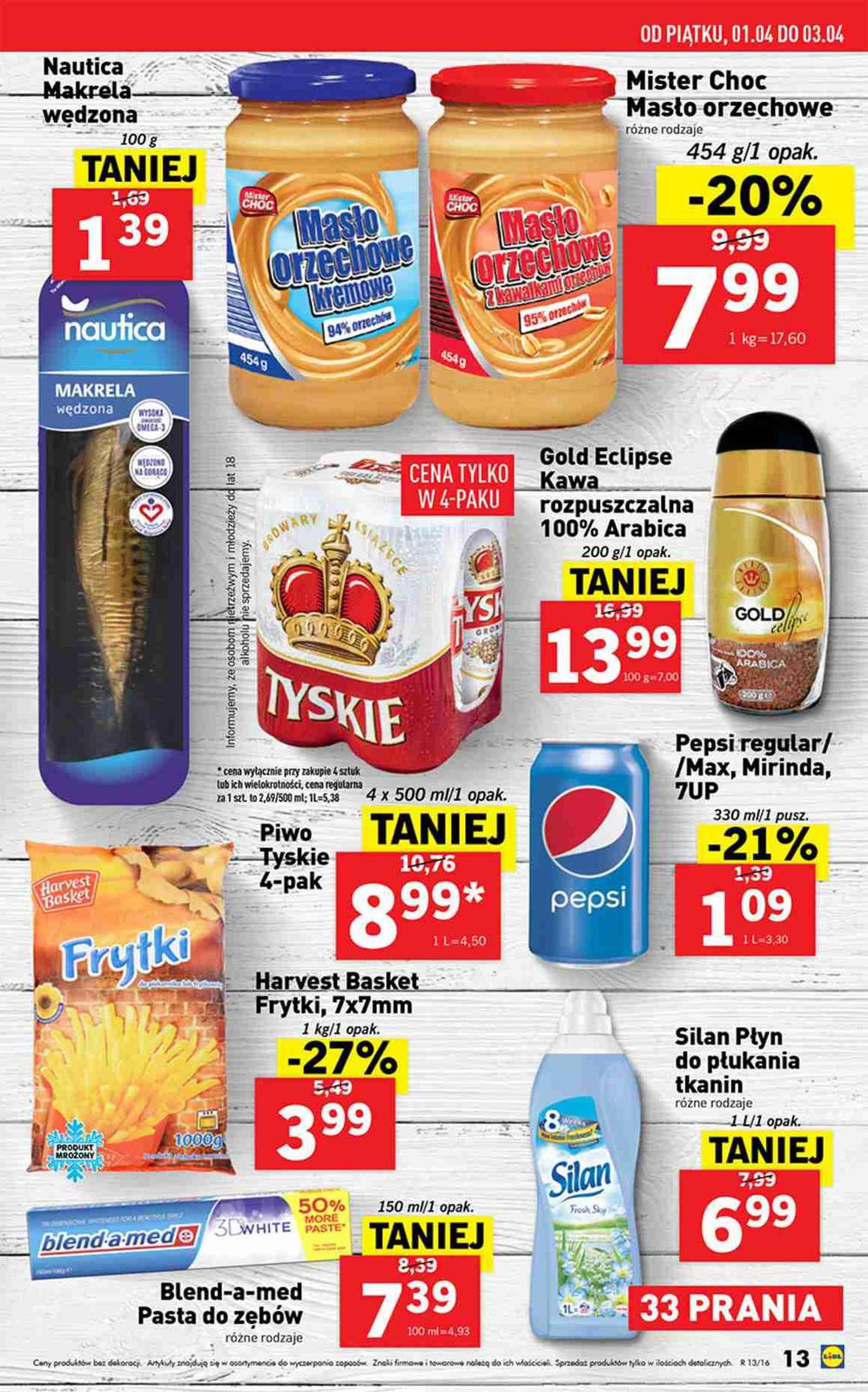 Gazetka promocyjna Lidl do 03/04/2016 str.13