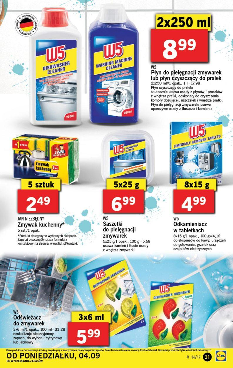 Gazetka promocyjna Lidl do 06/09/2017 str.31