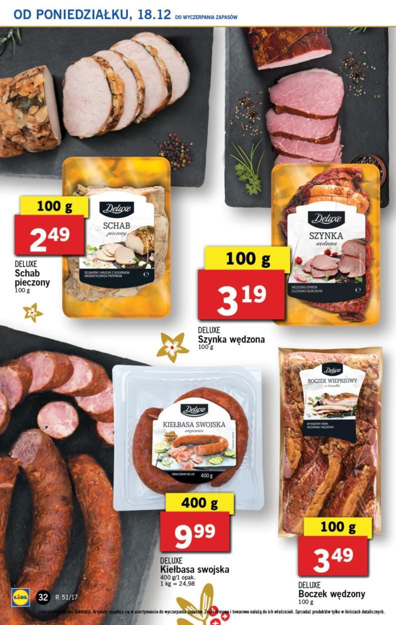 Gazetka promocyjna Lidl do 20/12/2017 str.32