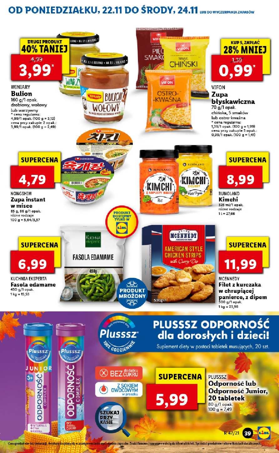 Gazetka promocyjna Lidl do 24/11/2021 str.39