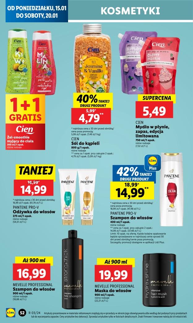 Gazetka promocyjna Lidl do 17/01/2024 str.54