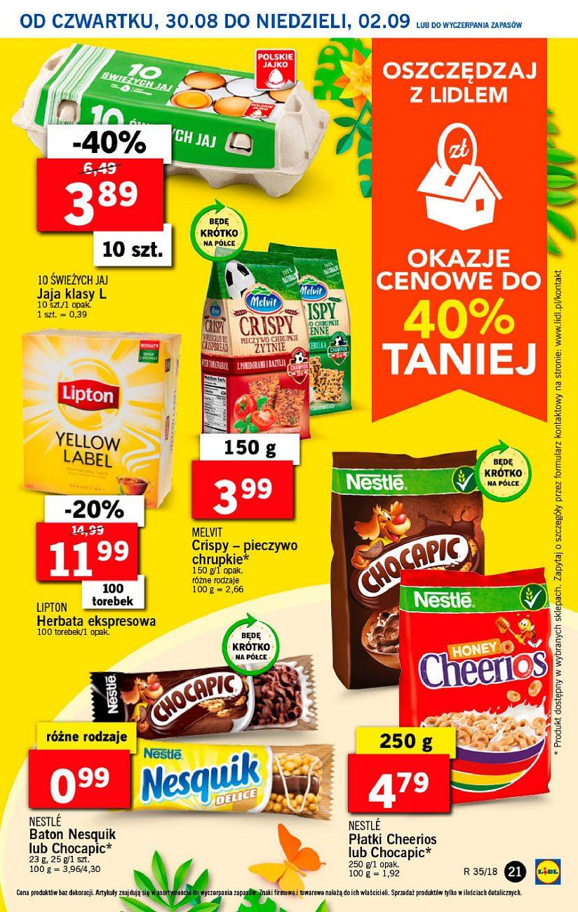 Gazetka promocyjna Lidl do 02/09/2018 str.21