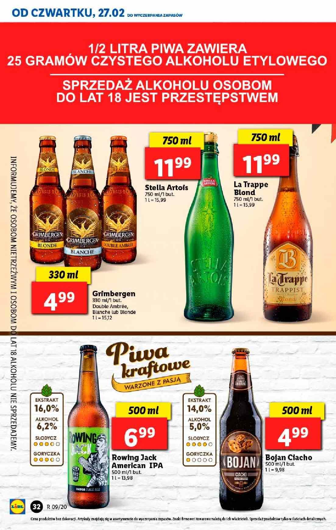 Gazetka promocyjna Lidl do 29/02/2020 str.32