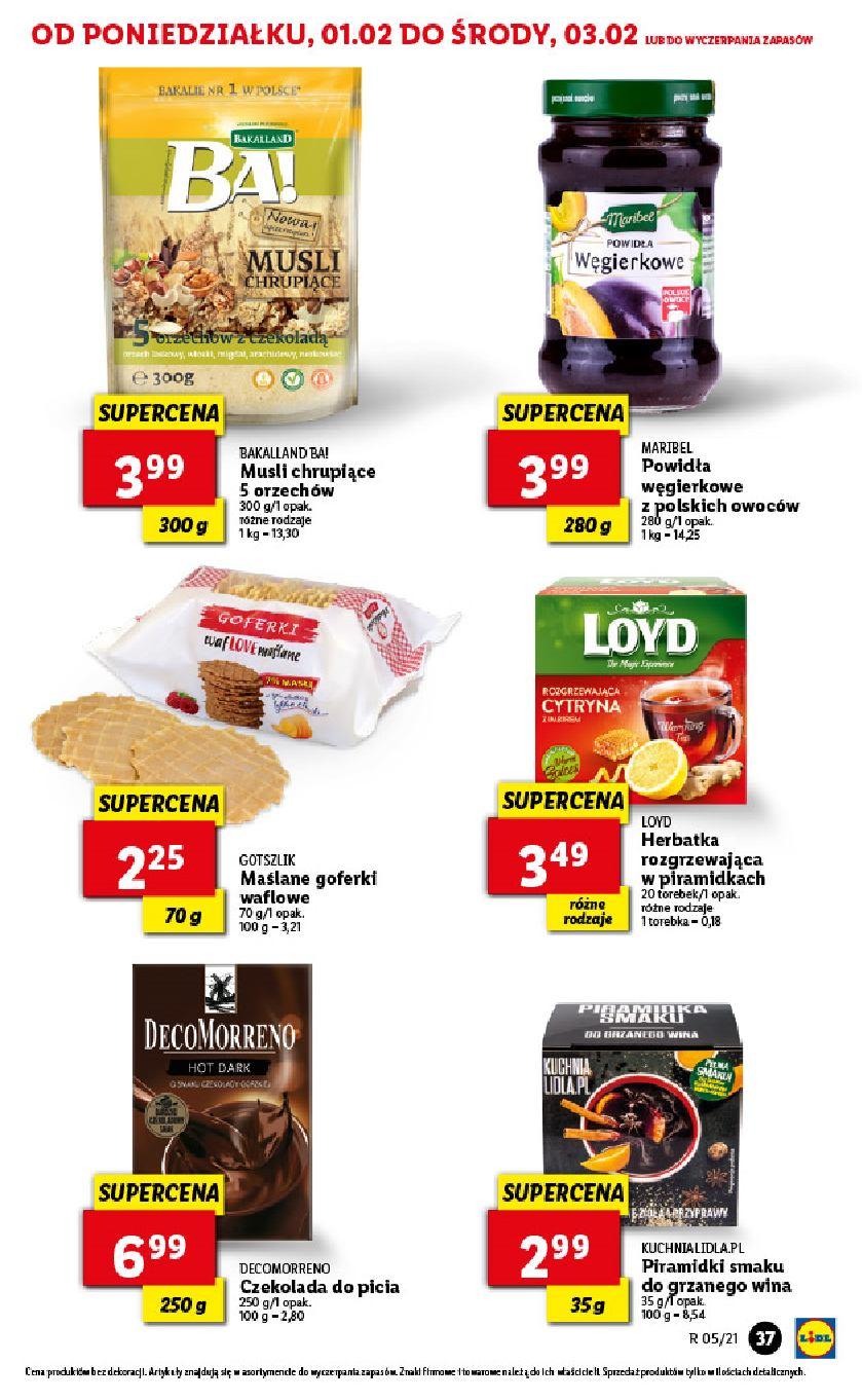 Gazetka promocyjna Lidl do 03/02/2021 str.37