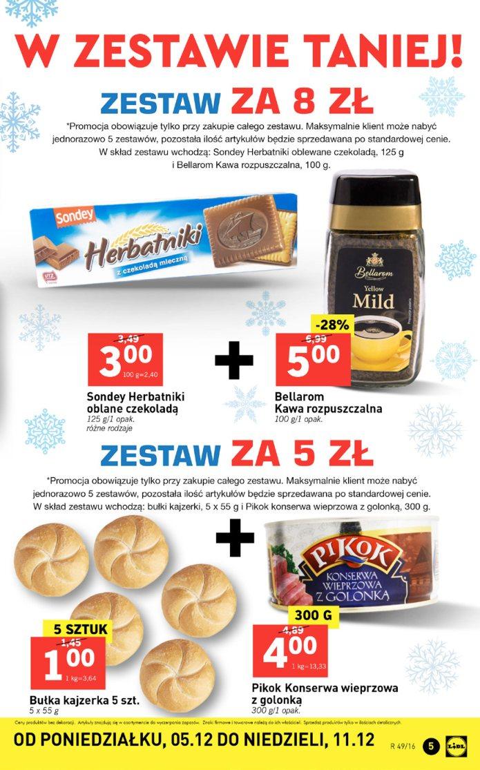 Gazetka promocyjna Lidl do 11/12/2016 str.5