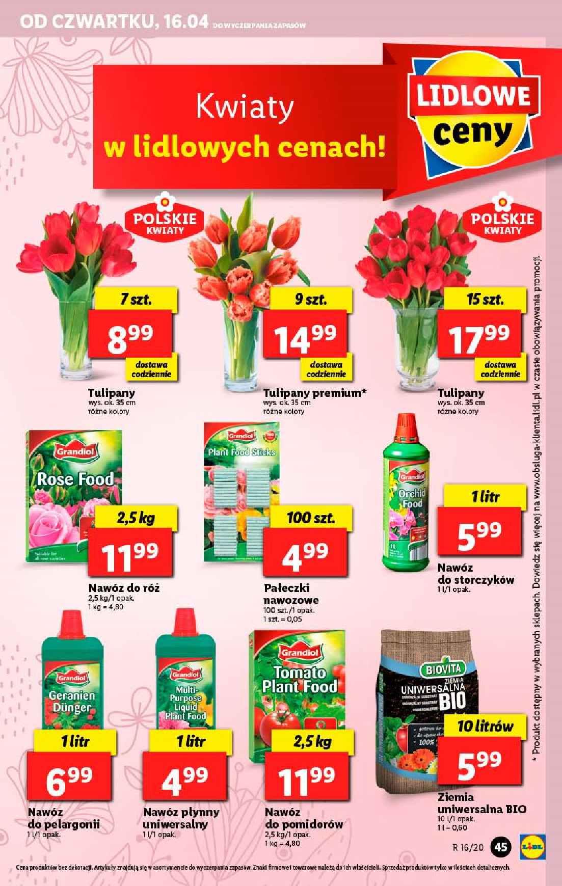 Gazetka promocyjna Lidl do 18/04/2020 str.45