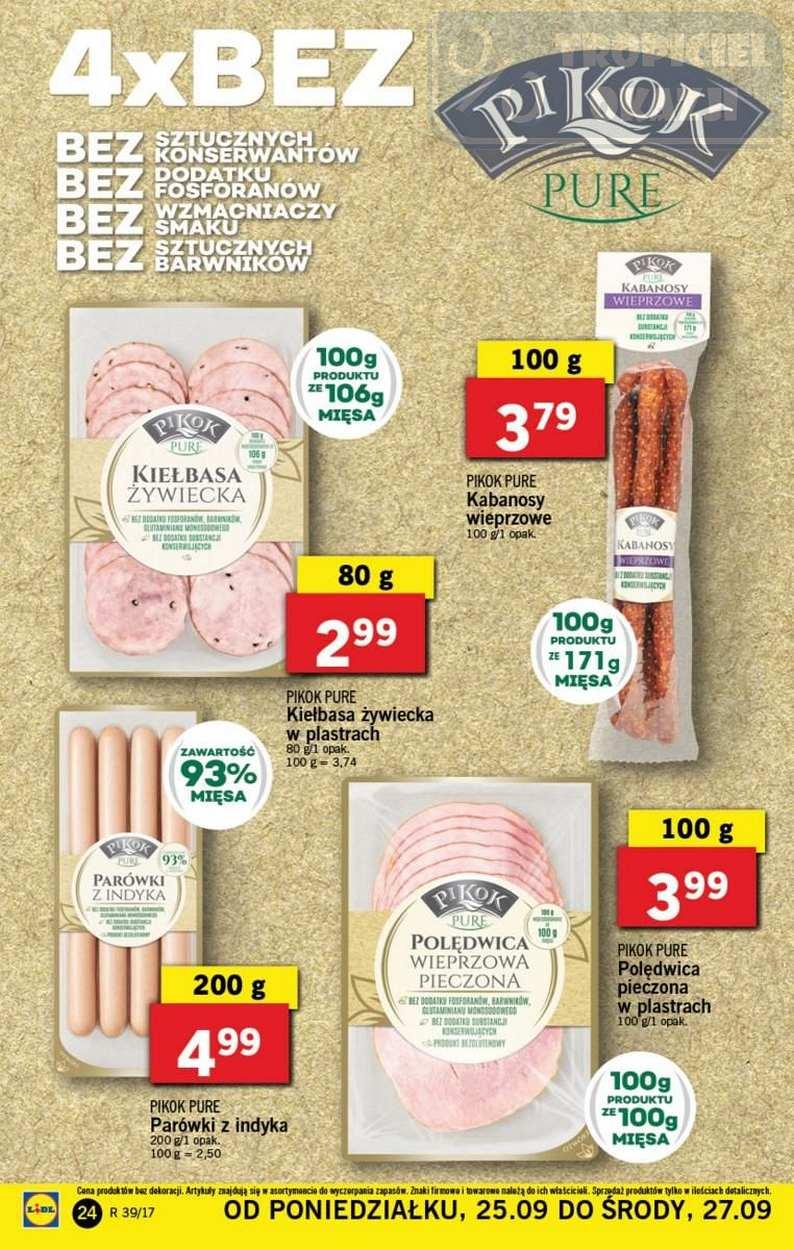 Gazetka promocyjna Lidl do 27/09/2017 str.24