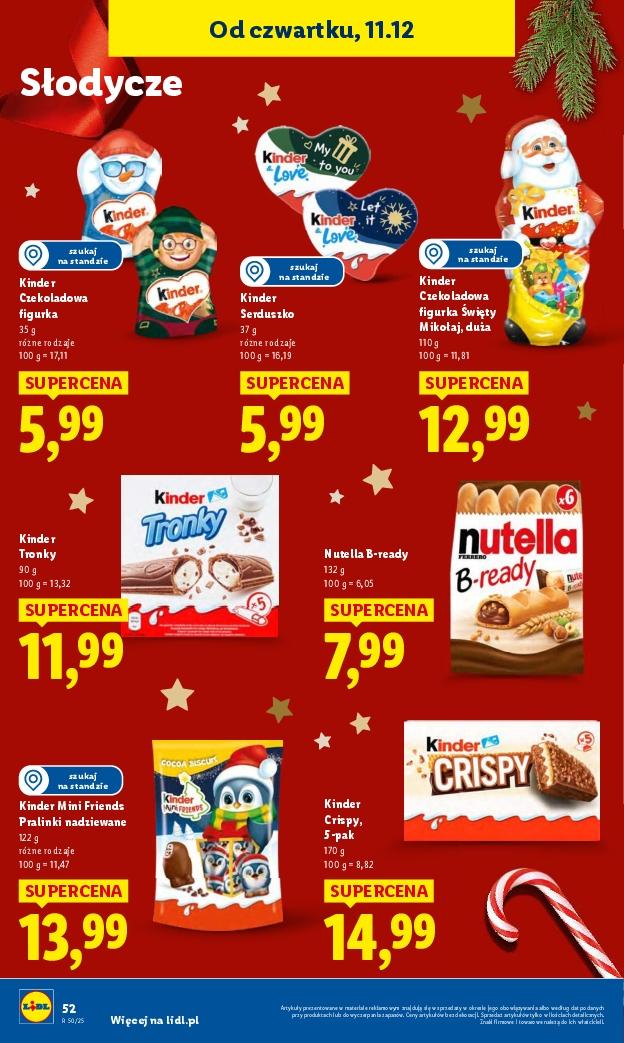 Gazetka promocyjna Lidl do 14/12/2025 str.52