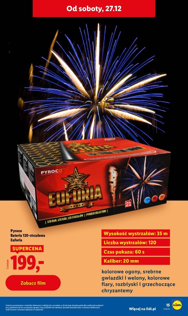 Gazetka promocyjna Lidl do 27/12/2025 str.15