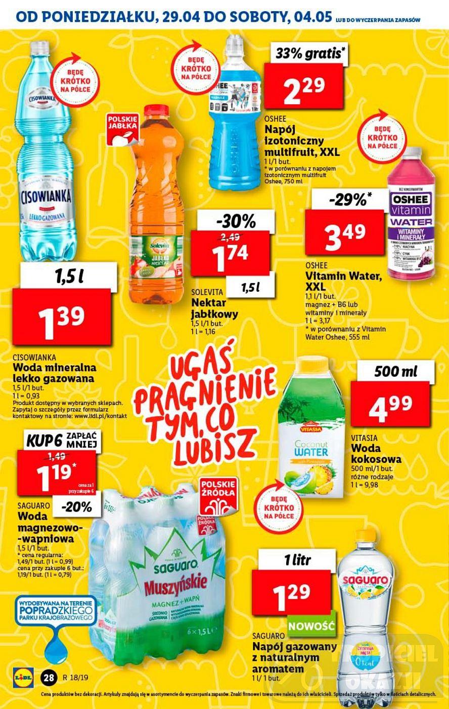 Gazetka promocyjna Lidl do 04/05/2019 str.28