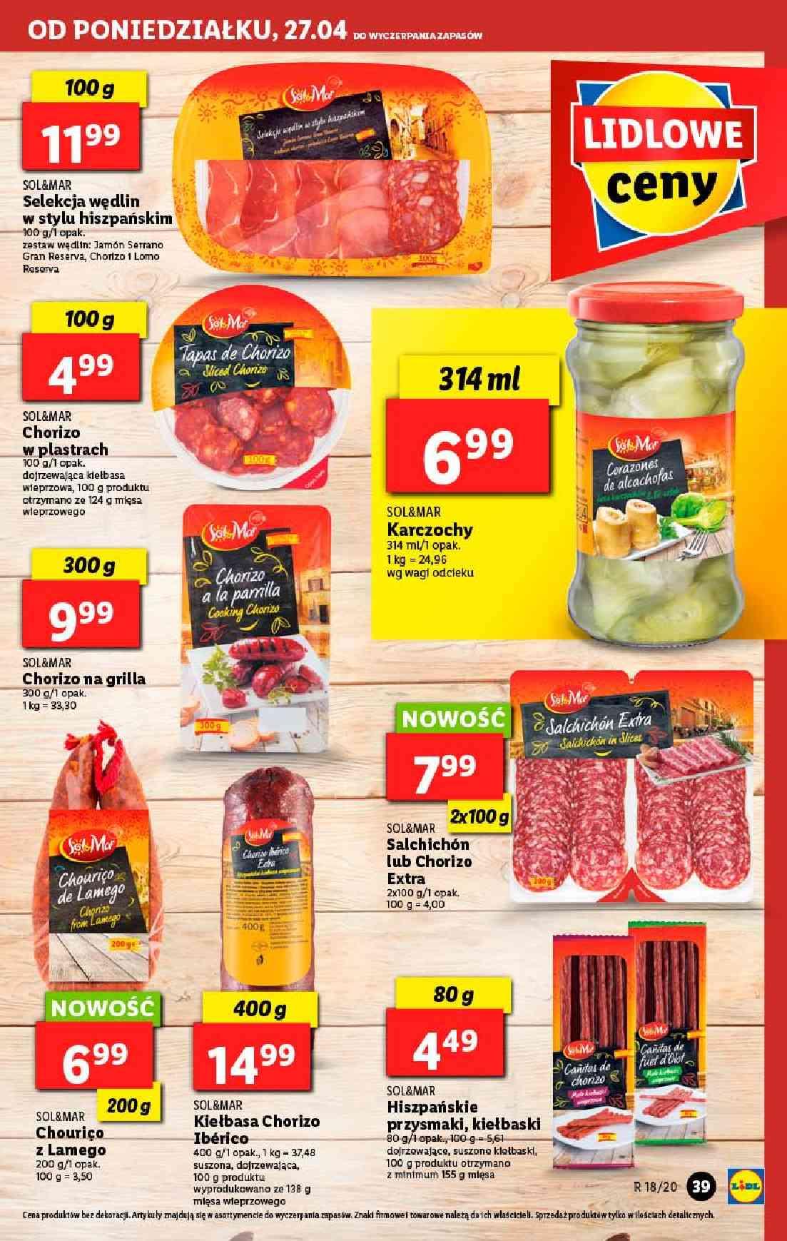 Gazetka promocyjna Lidl do 29/04/2020 str.39