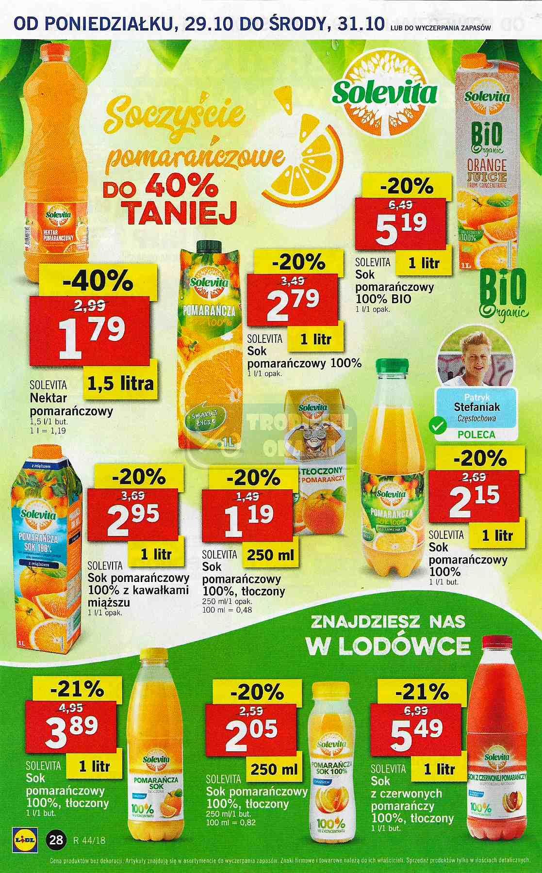 Gazetka promocyjna Lidl do 31/10/2018 str.28