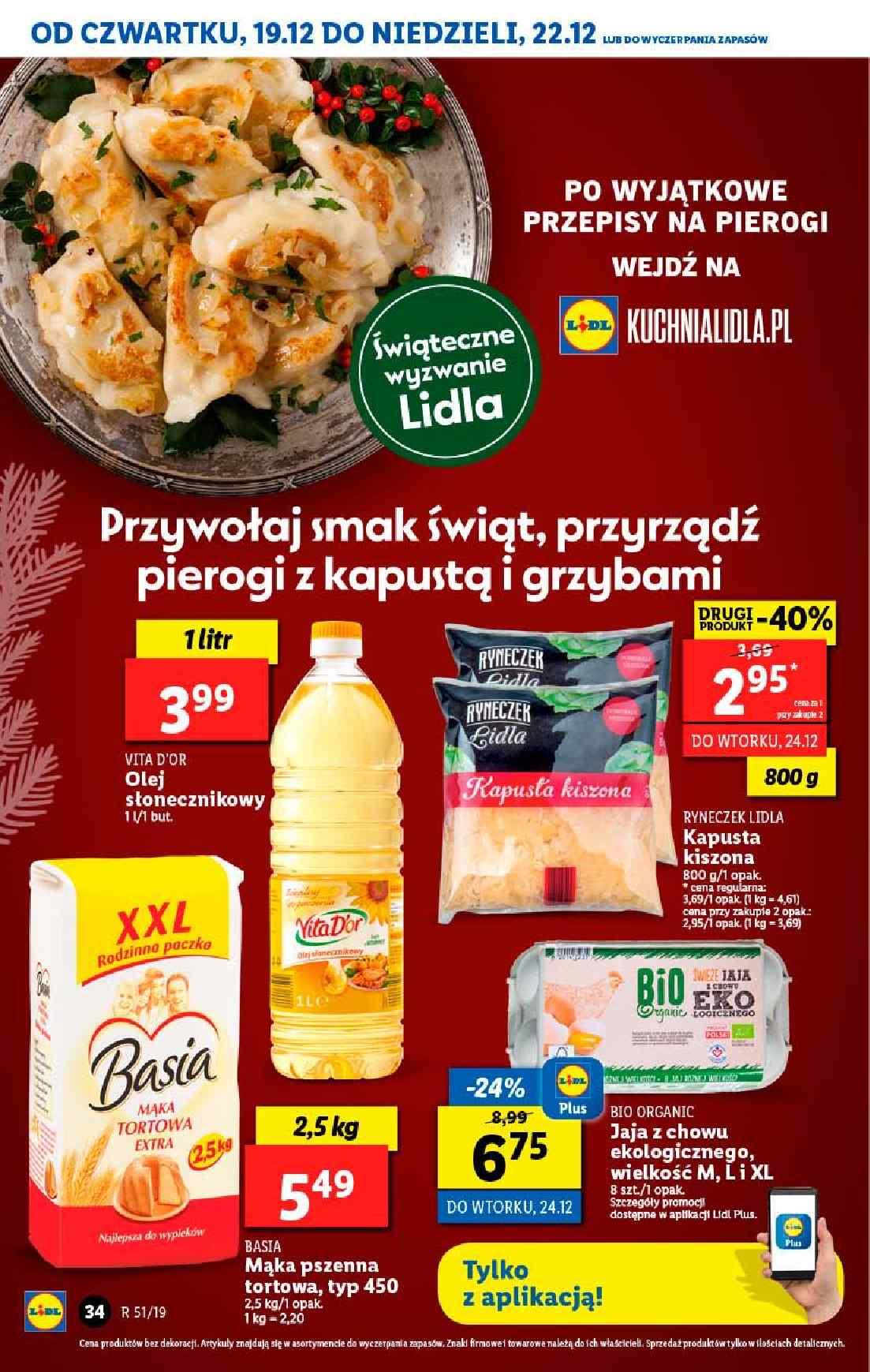 Gazetka promocyjna Lidl do 22/12/2019 str.34