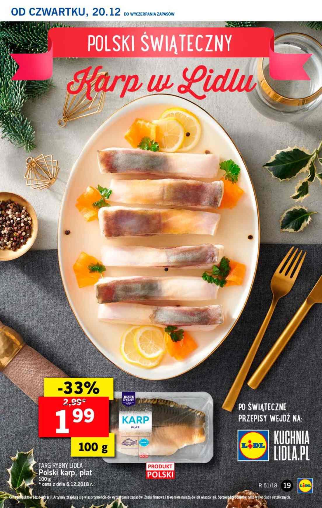 Gazetka promocyjna Lidl do 23/12/2018 str.19