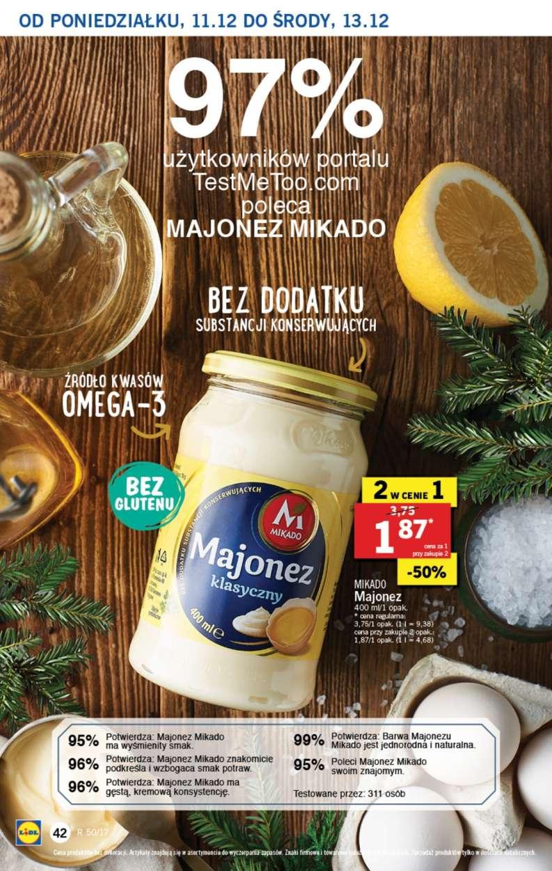 Gazetka promocyjna Lidl do 13/12/2017 str.42