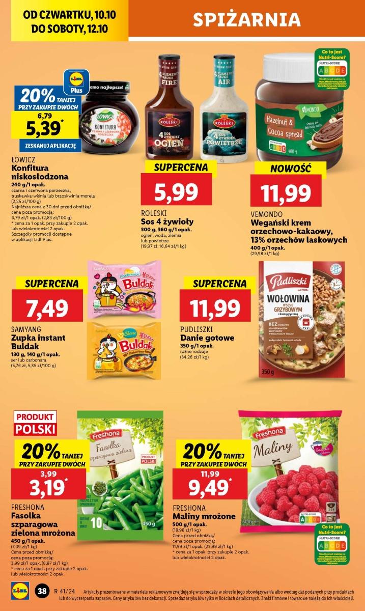 Gazetka promocyjna Lidl do 12/10/2024 str.40