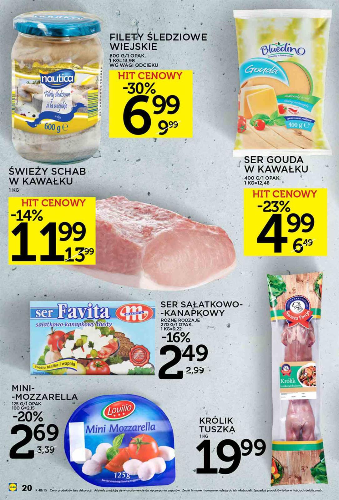 Gazetka promocyjna Lidl do 29/11/2015 str.20