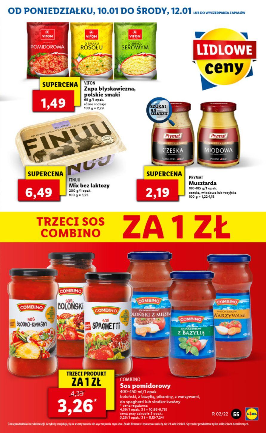 Gazetka promocyjna Lidl do 12/01/2022 str.55