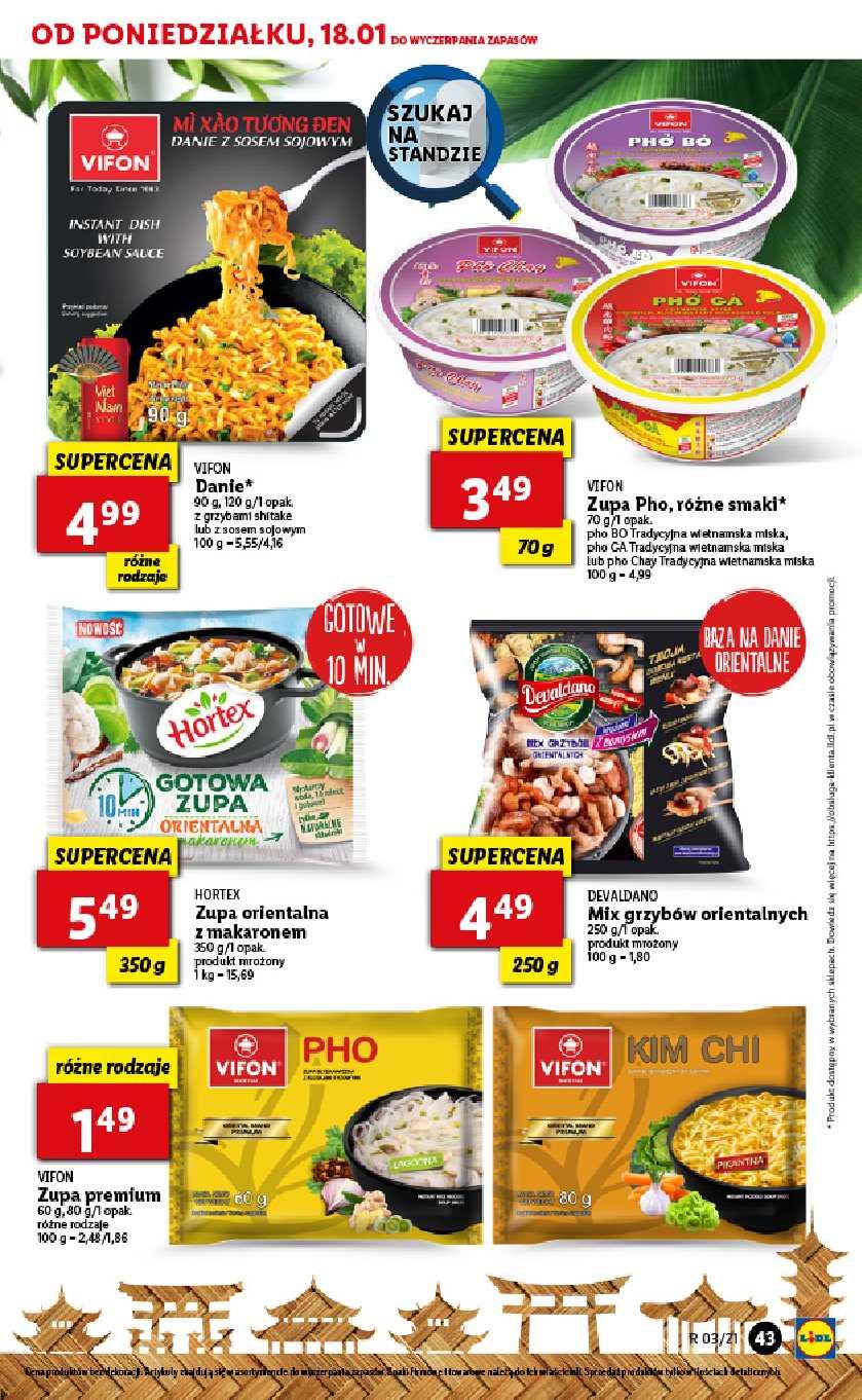 Gazetka promocyjna Lidl do 20/01/2021 str.43