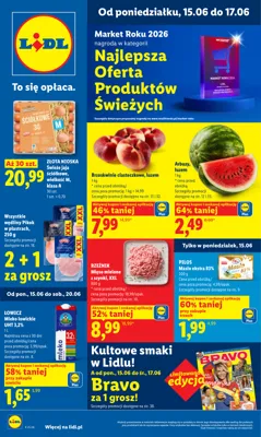 Lidl od poniedziałku