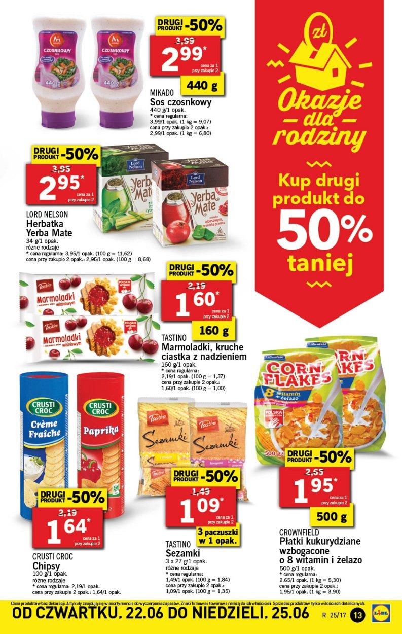 Gazetka promocyjna Lidl do 25/06/2017 str.13