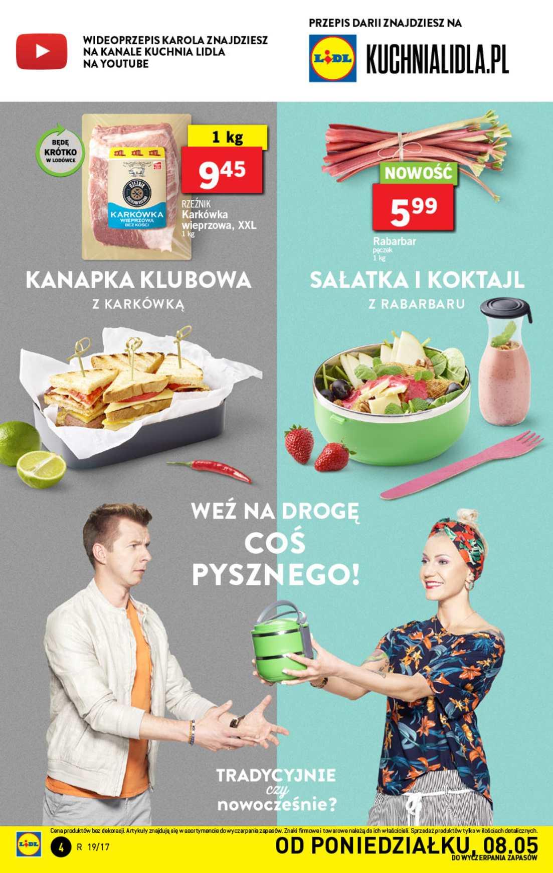 Gazetka promocyjna Lidl do 10/05/2017 str.4