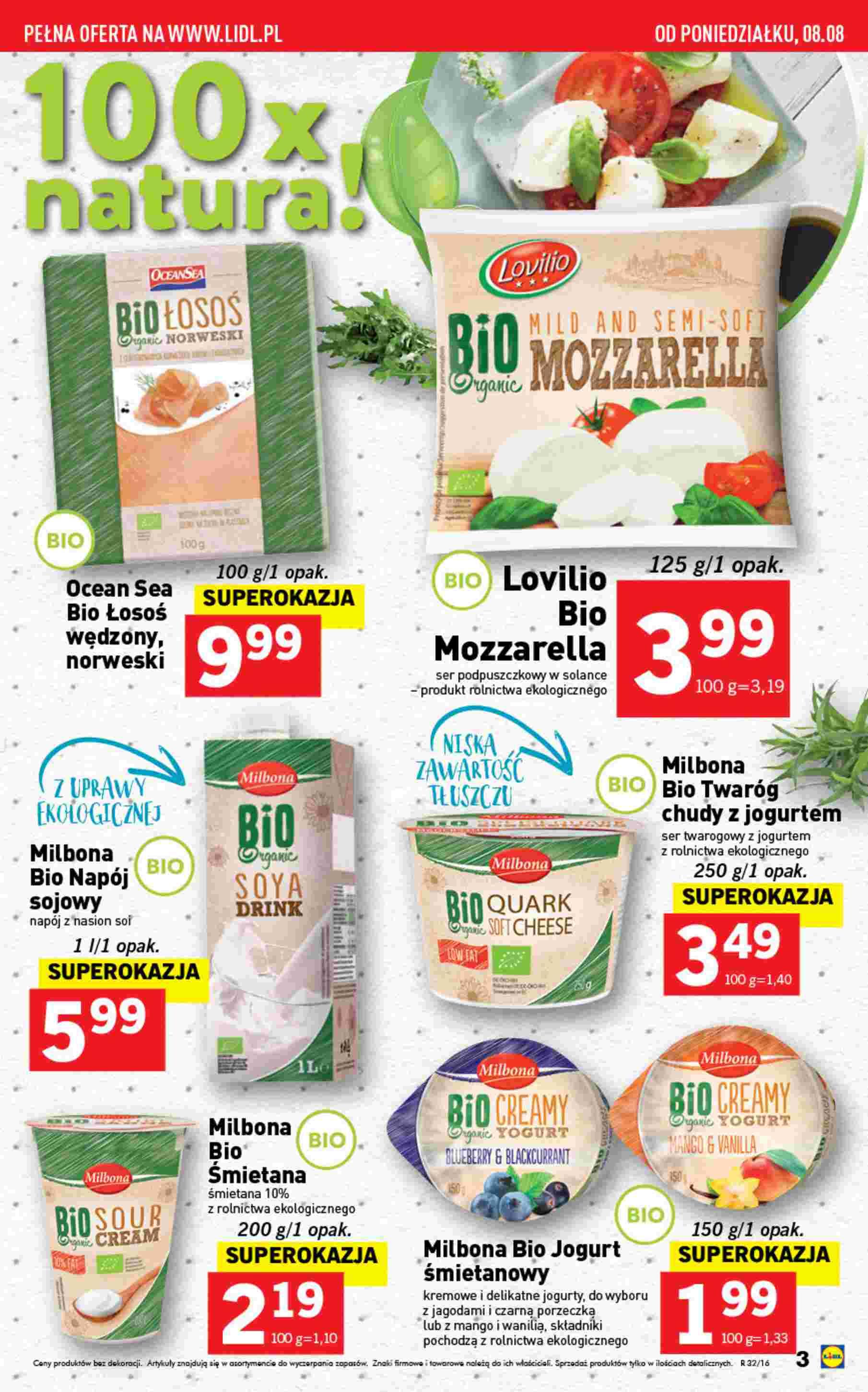 Gazetka promocyjna Lidl do 14/08/2016 str.3