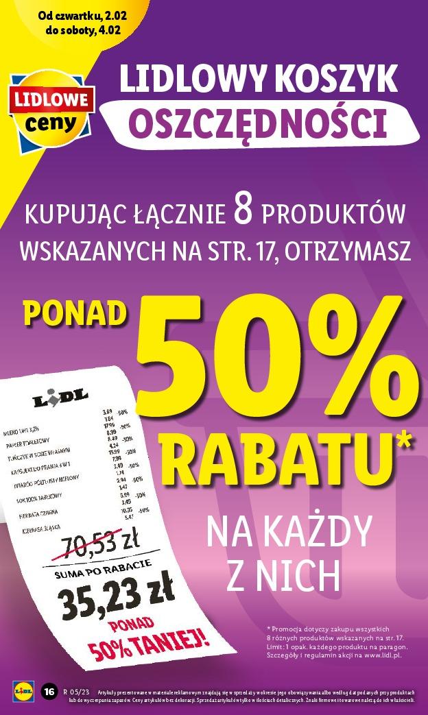 Gazetka promocyjna Lidl do 04/02/2023 str.16