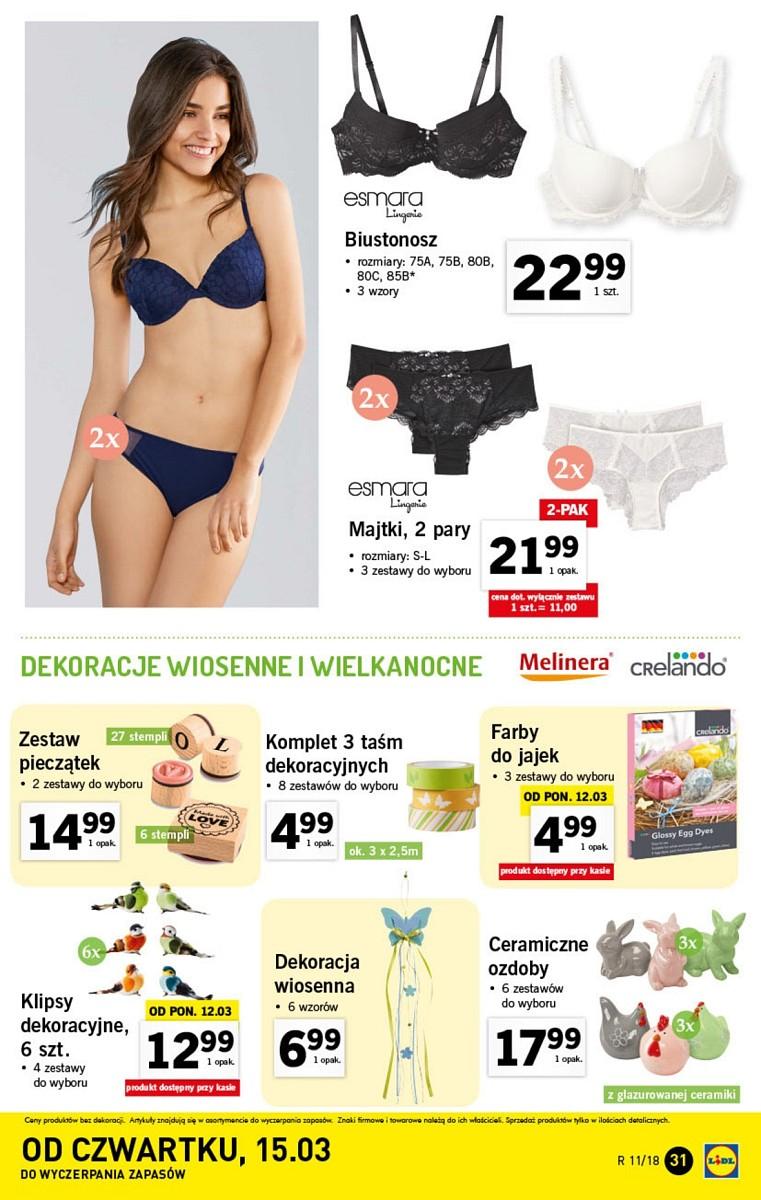 Gazetka promocyjna Lidl do 17/03/2018 str.31