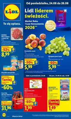 Lidl od poniedziałku