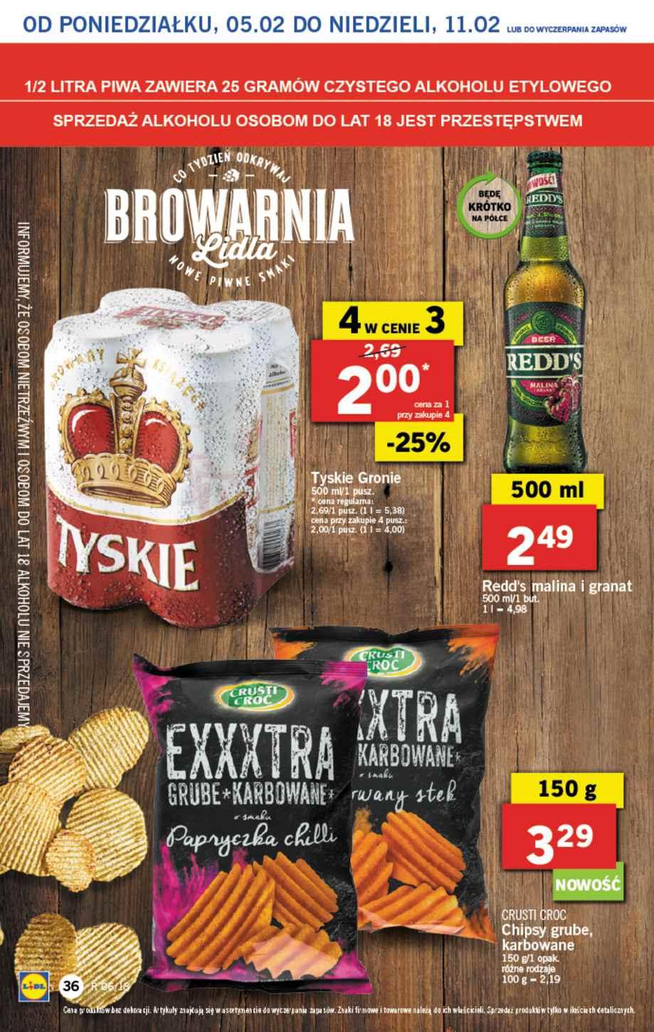 Gazetka promocyjna Lidl do 07/02/2018 str.36