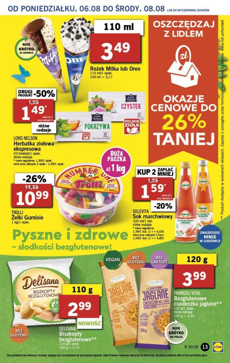 Gazetka promocyjna Lidl do 08/08/2018 str.13