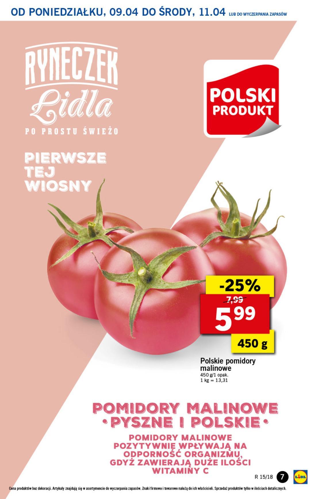 Gazetka promocyjna Lidl do 11/04/2018 str.7