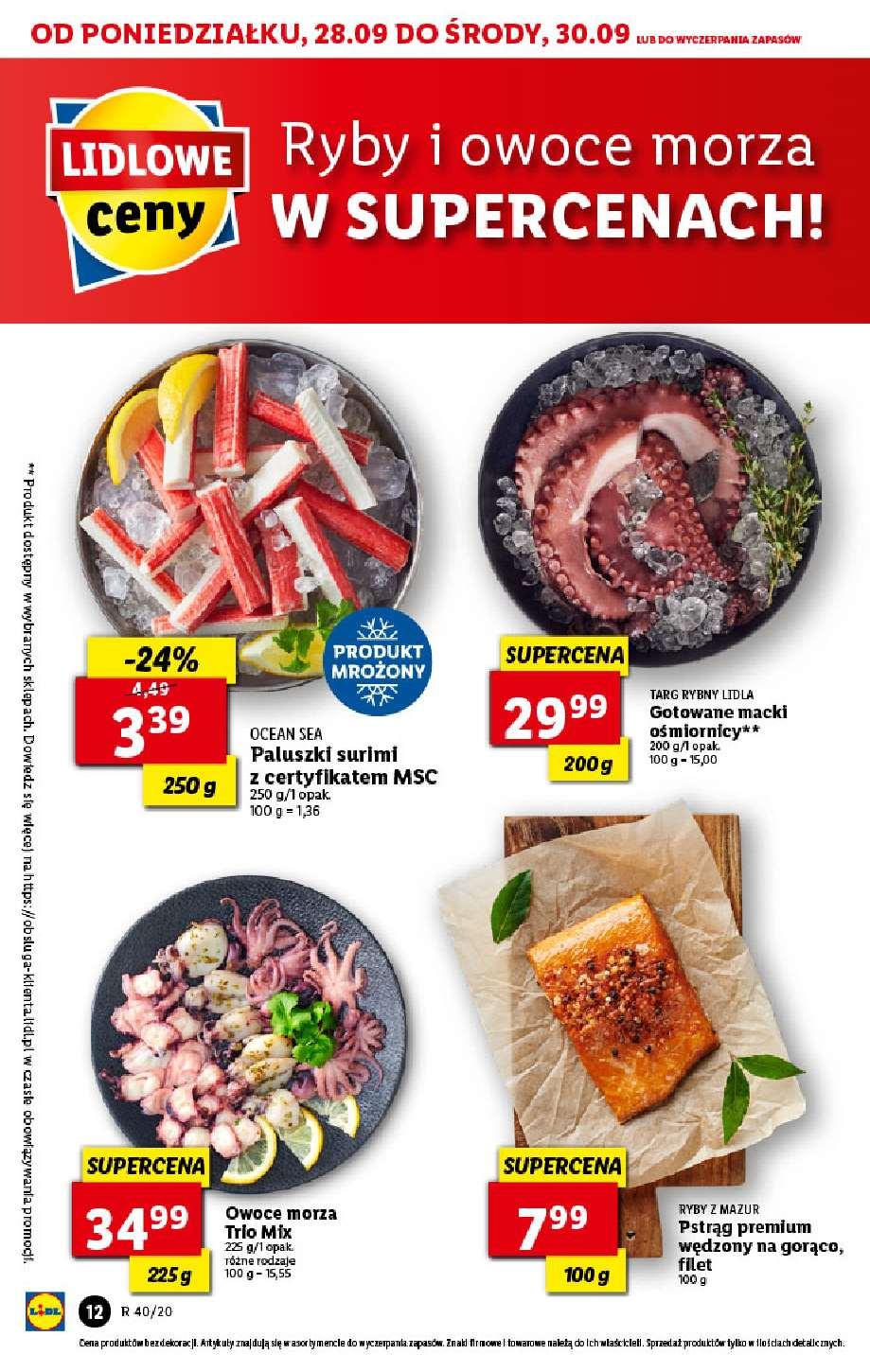 Gazetka promocyjna Lidl do 30/09/2020 str.12