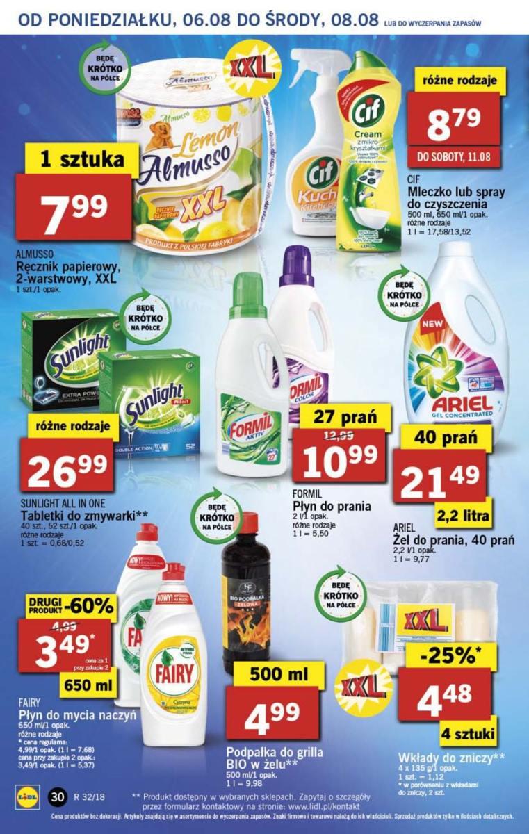 Gazetka promocyjna Lidl do 08/08/2018 str.30