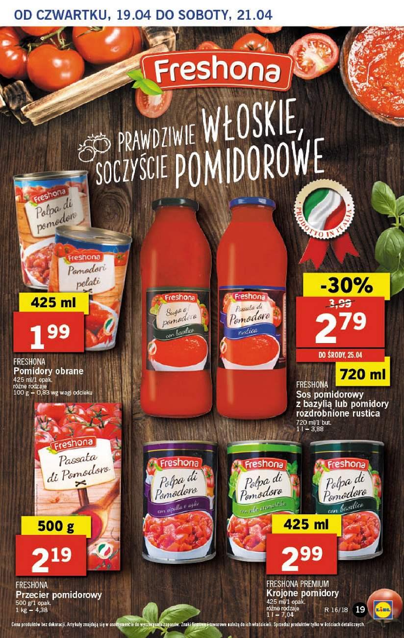 Gazetka promocyjna Lidl do 21/04/2018 str.19