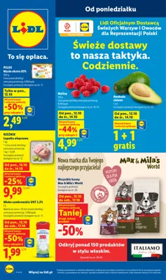 Lidl od poniedziałku