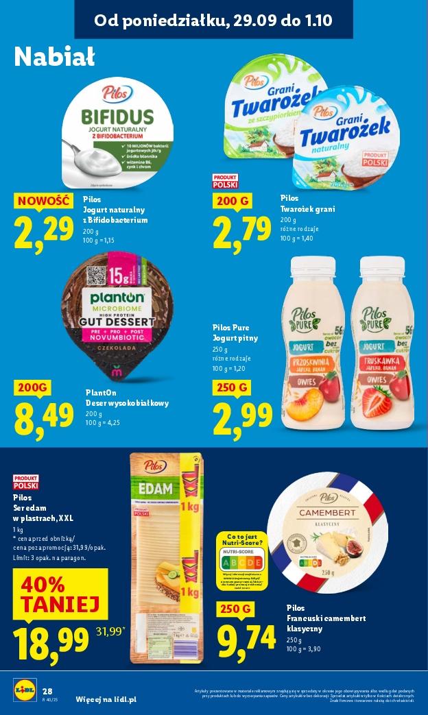 Gazetka promocyjna Lidl do 01/10/2025 str.30