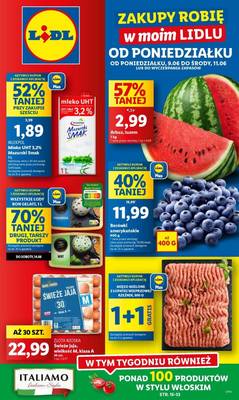 Lidl od poniedziałku