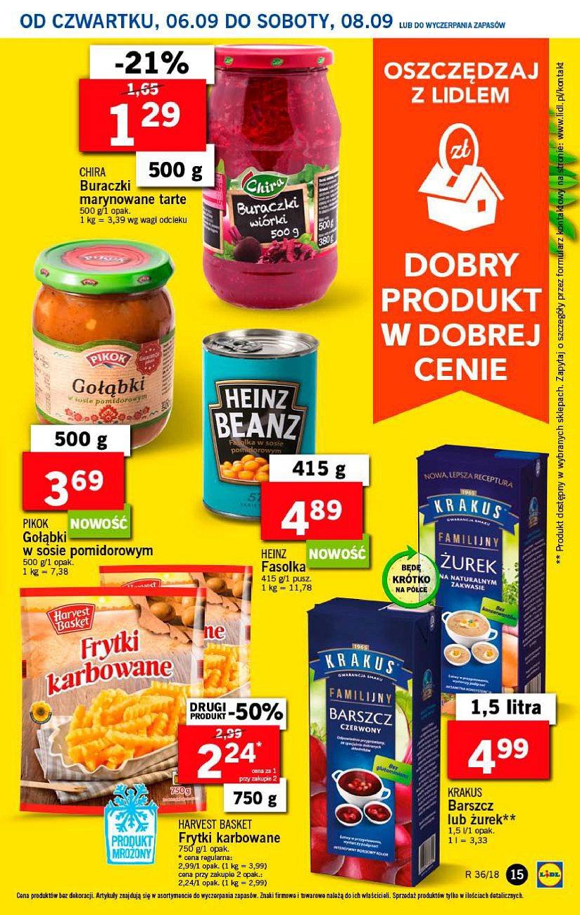 Gazetka promocyjna Lidl do 08/09/2018 str.15