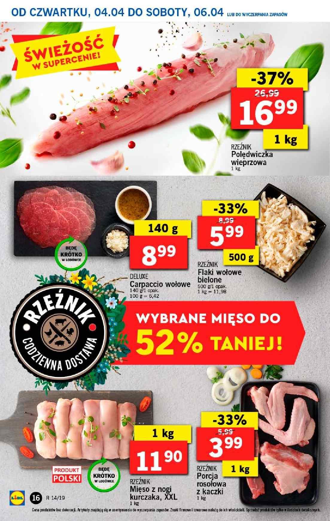 Gazetka promocyjna Lidl do 06/04/2019 str.16