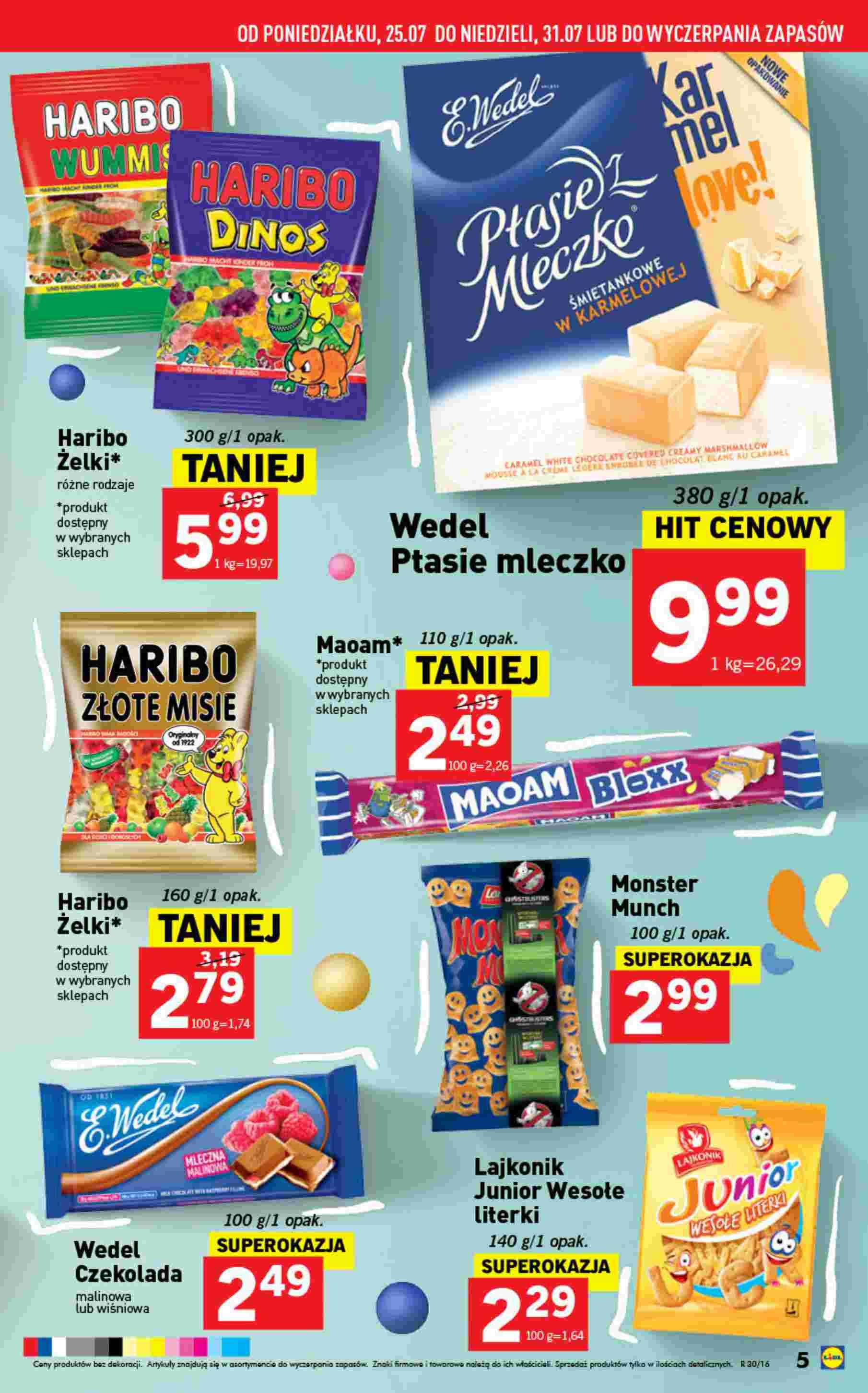 Gazetka promocyjna Lidl do 31/07/2016 str.5