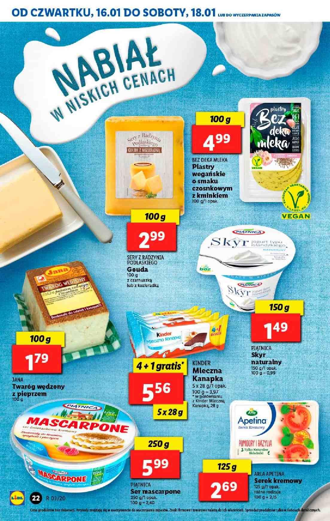 Gazetka promocyjna Lidl do 18/01/2020 str.22