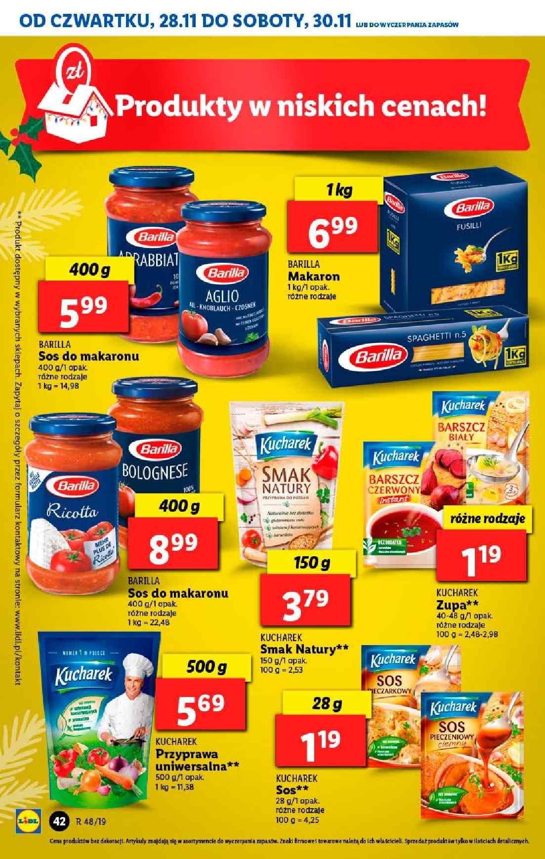 Gazetka promocyjna Lidl do 30/11/2019 str.42