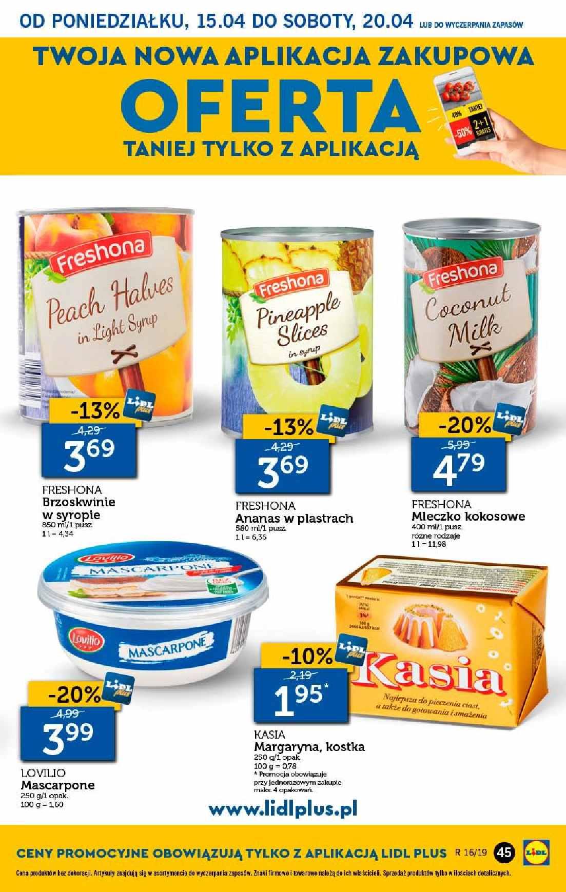 Gazetka promocyjna Lidl do 17/04/2019 str.45