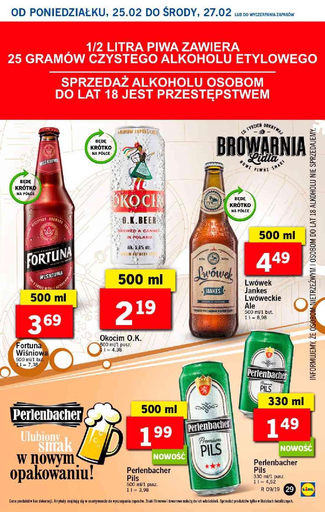 Gazetka promocyjna Lidl do 27/02/2019 str.29