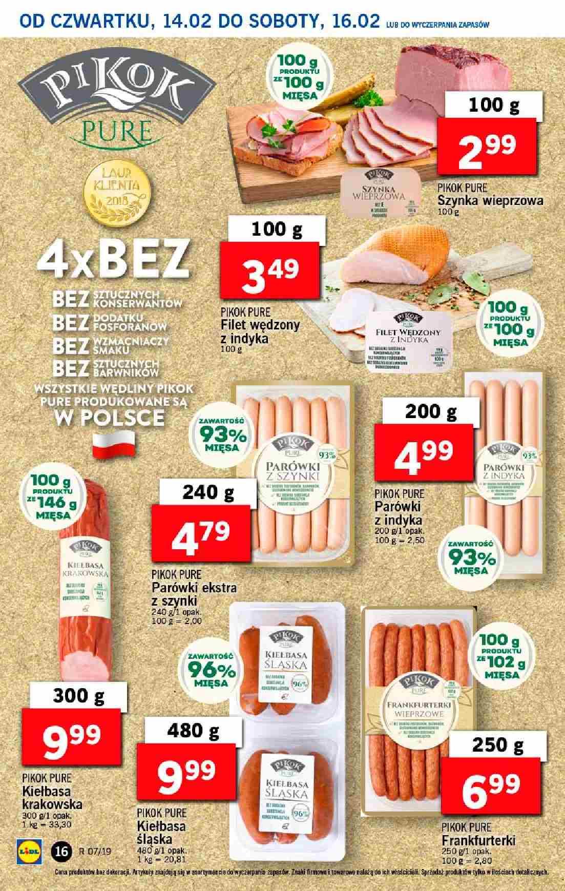 Gazetka promocyjna Lidl do 16/02/2019 str.16