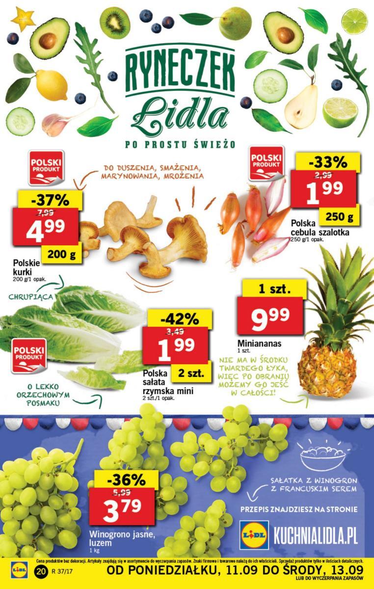 Gazetka promocyjna Lidl do 13/09/2017 str.20