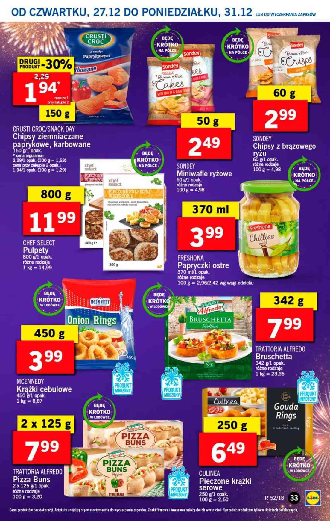 Gazetka promocyjna Lidl do 31/12/2018 str.33