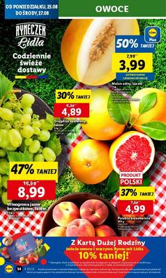 Lidl od poniedziałku